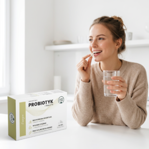 Aura Care Energia Probiotyk + prebiotyk, żywe probiotyki 32 miliardy CFU